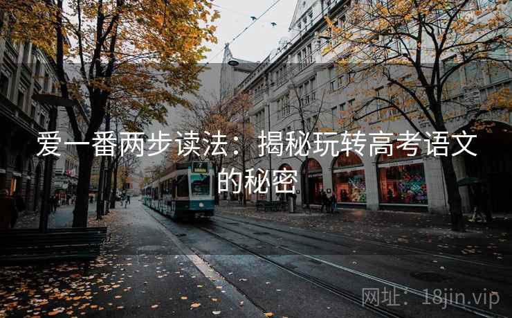 爱一番两步读法:揭秘玩转高考语文的秘密 爱一番两步读法:揭秘玩转高考语文的秘密